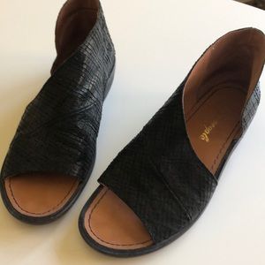 Free People open toe booties!